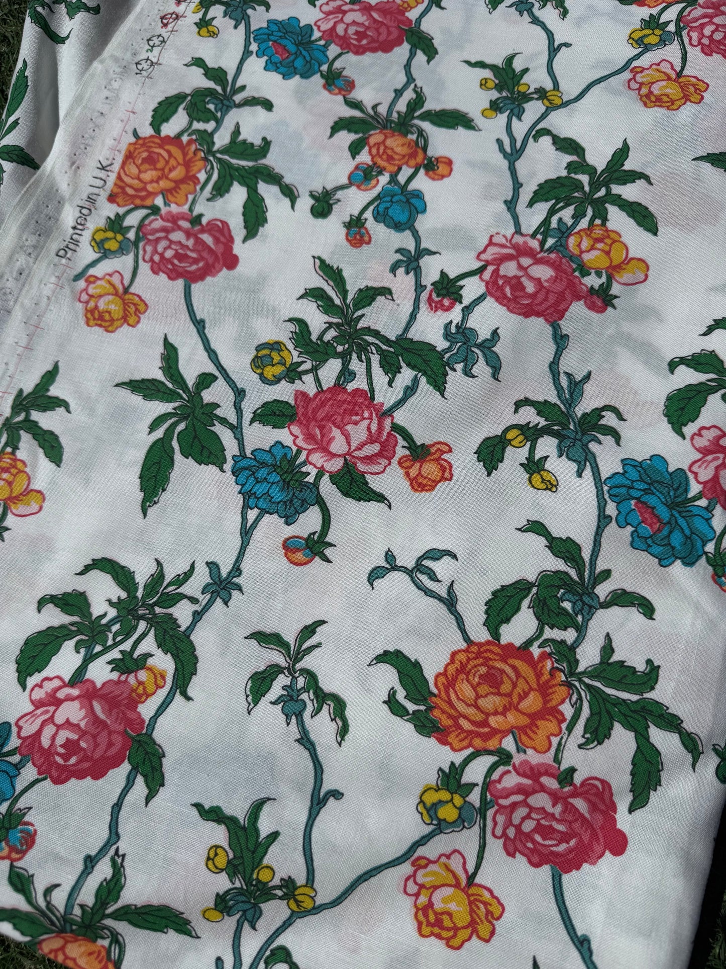 Vintage ‘Laura Ashley’ floral cotton book bed