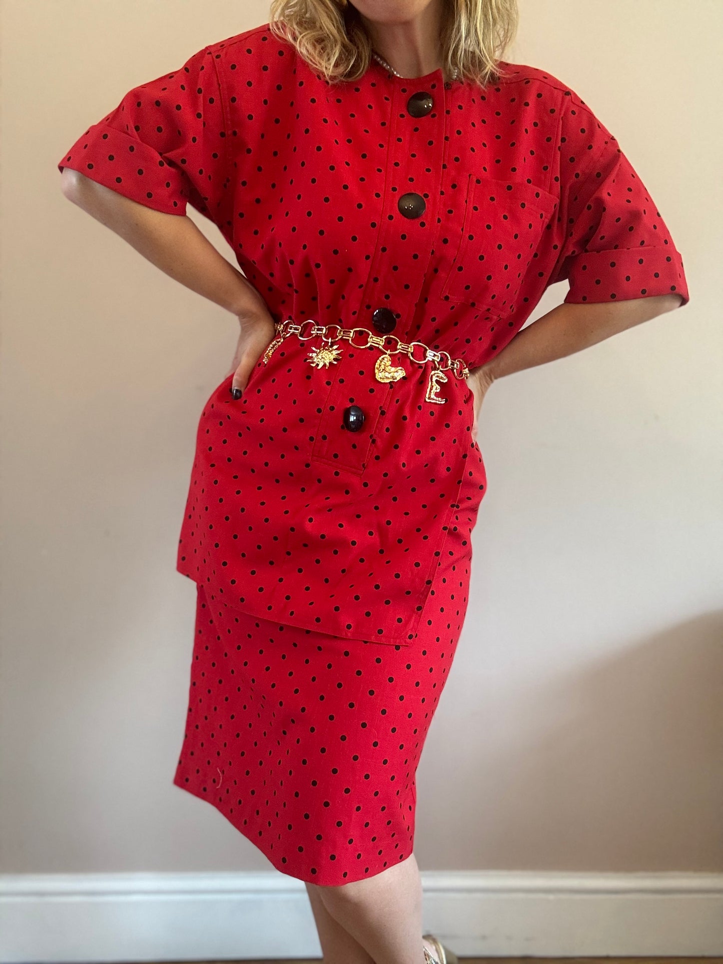Vintage 1980s ‘ladybird’ dress