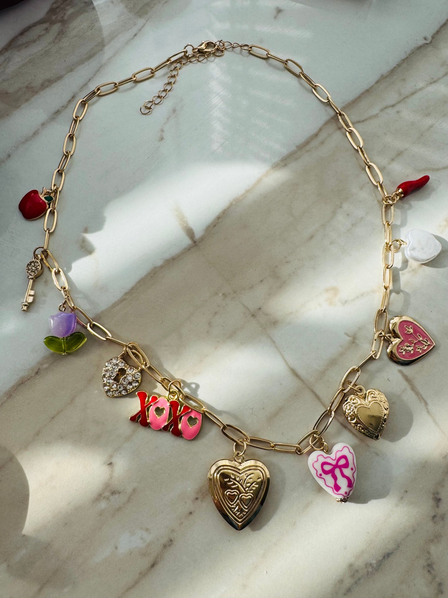 ‘Love & Hearts’ necklace