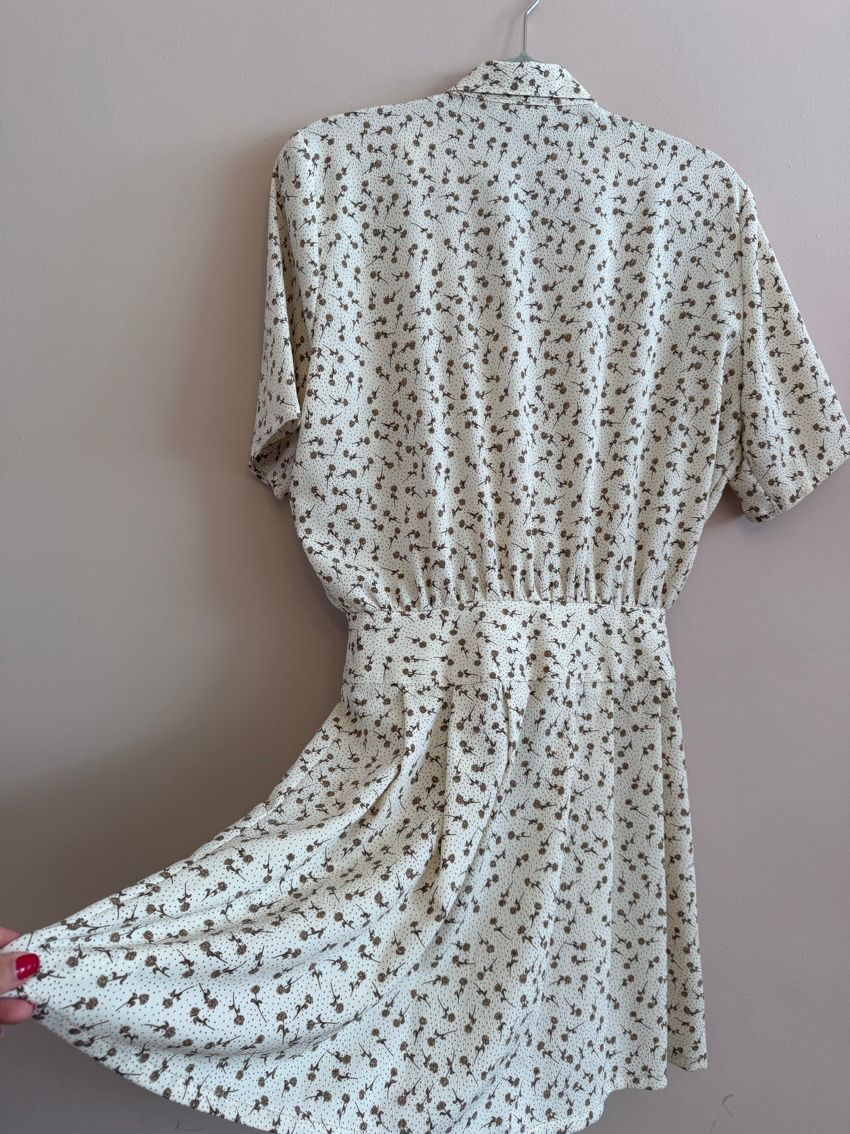 Vintage 90s floral mini dress