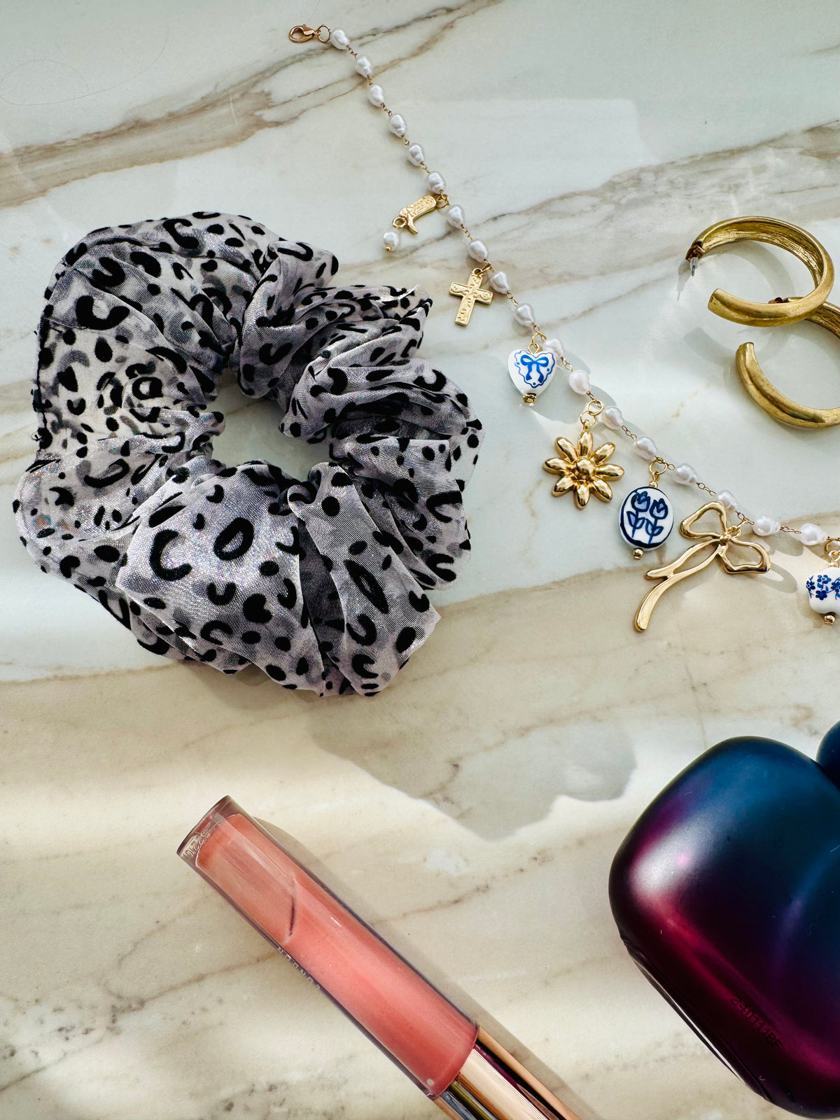 ‘Leopard’ scrunchie