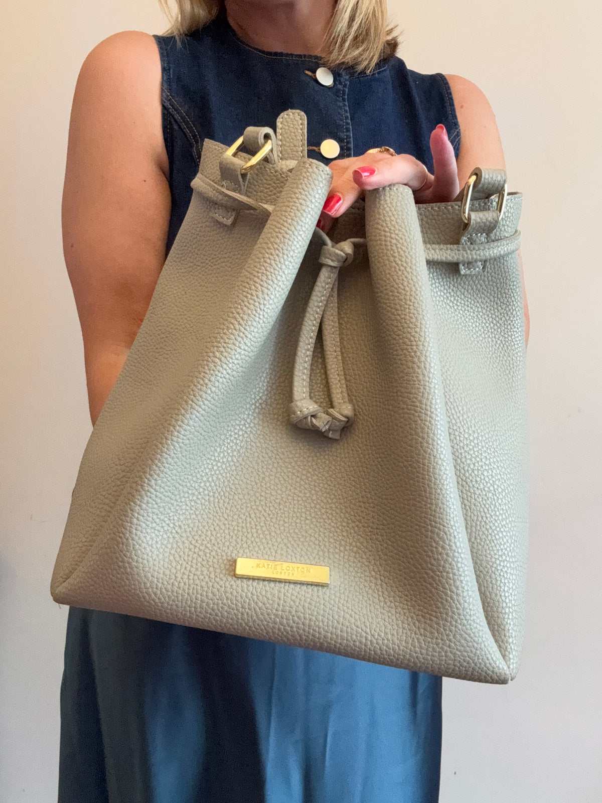 Katie Loxton Grey Handbag
