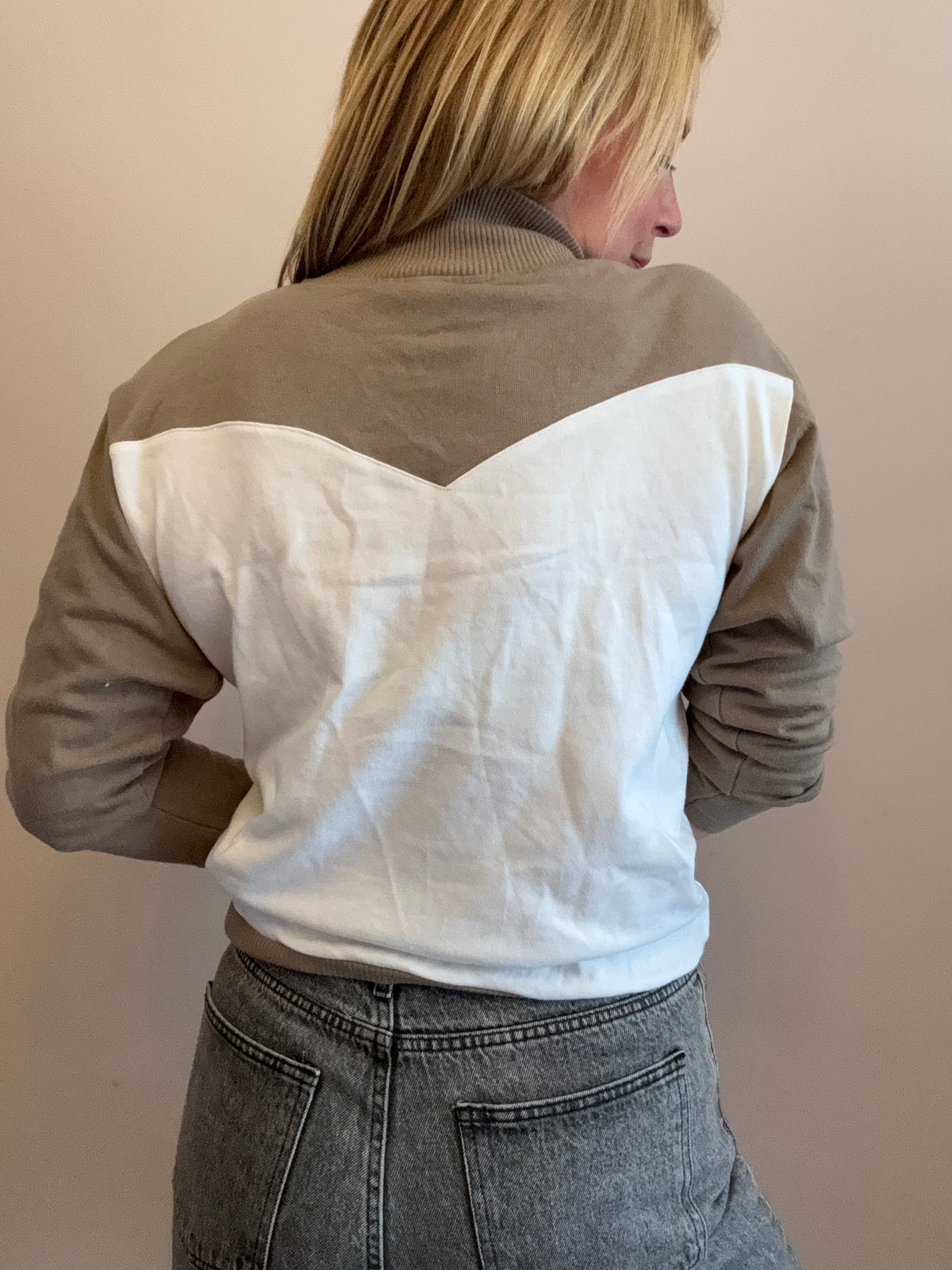 Vintage nautical embellished jumper