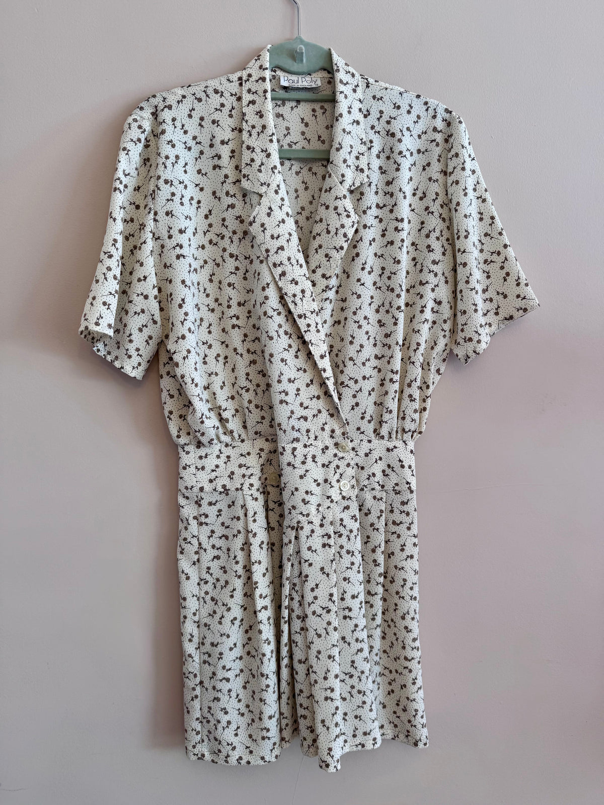 Vintage 90s floral mini dress