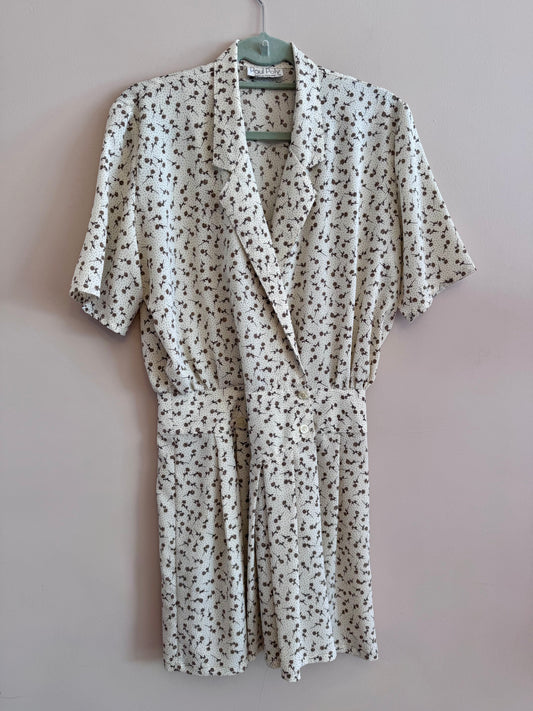 Vintage 90s floral mini dress