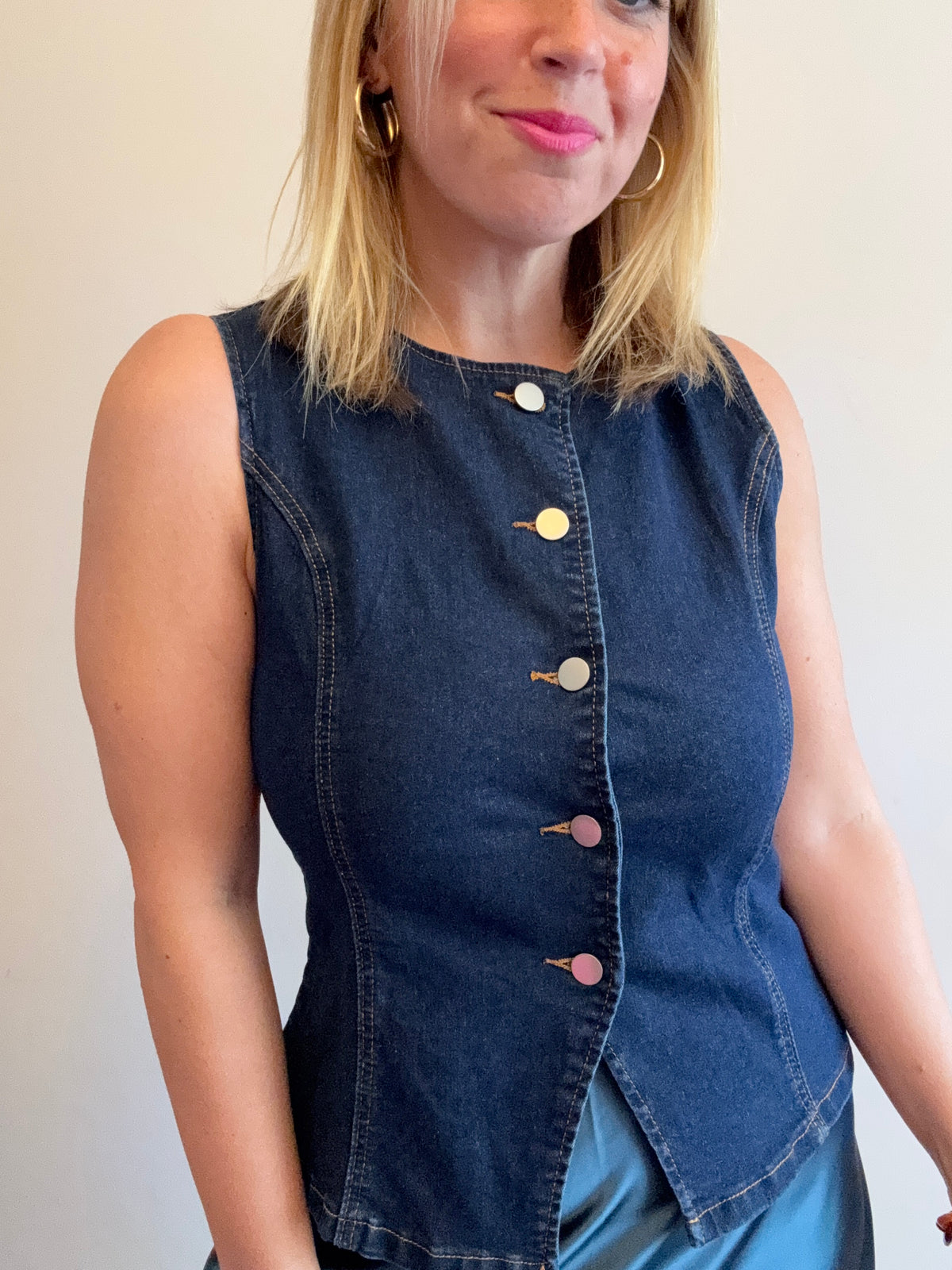 Denim Waistcoat