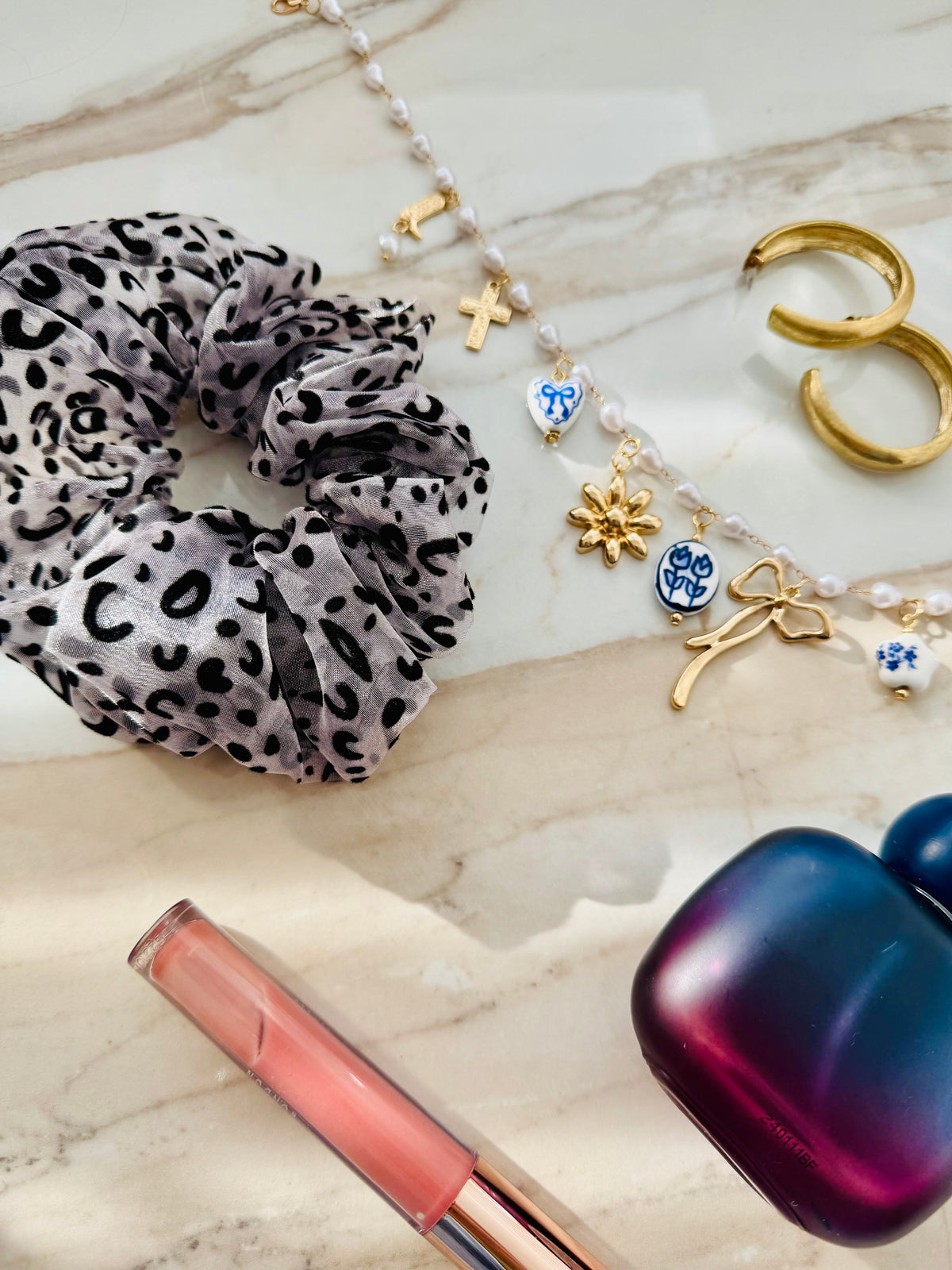 ‘Leopard’ scrunchie