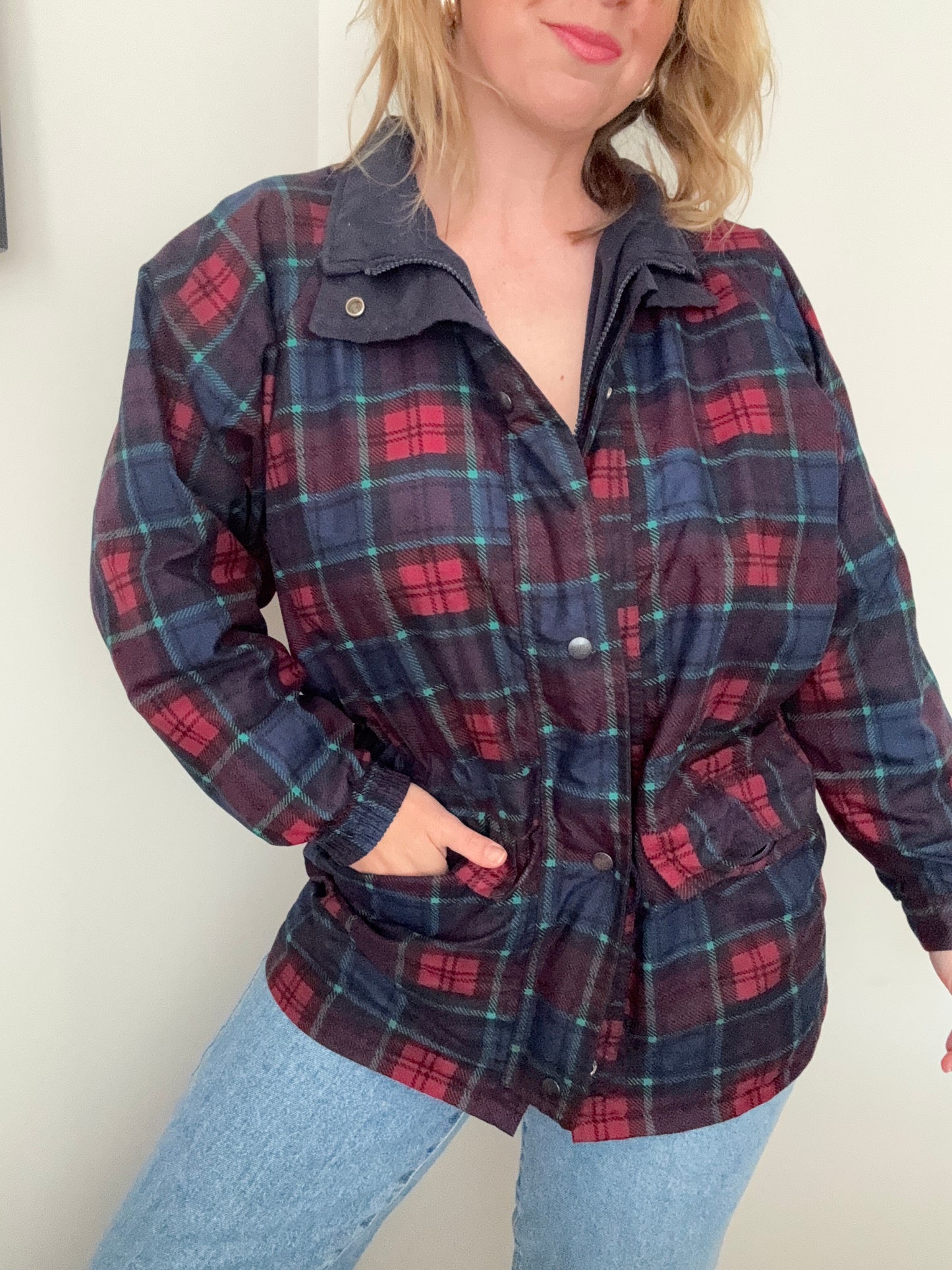 Vintage ‘Cape Crest’ tartan jacket