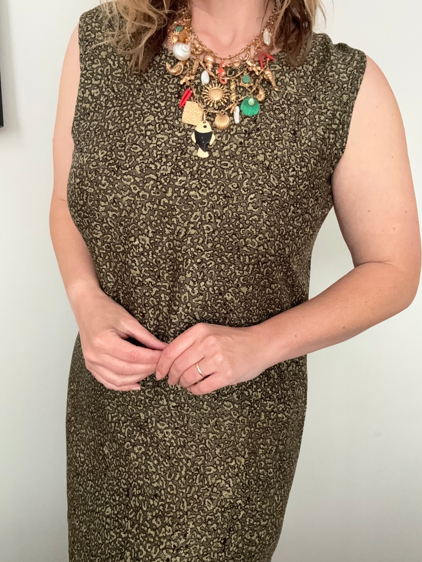 1990s safari summer dress