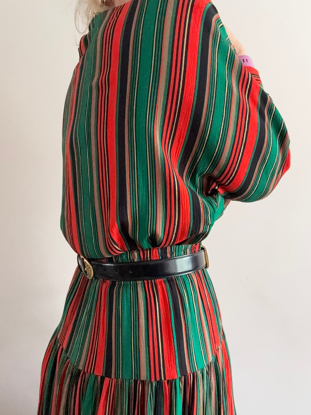 Vintage ‘multi-stripe’ two piece coord set