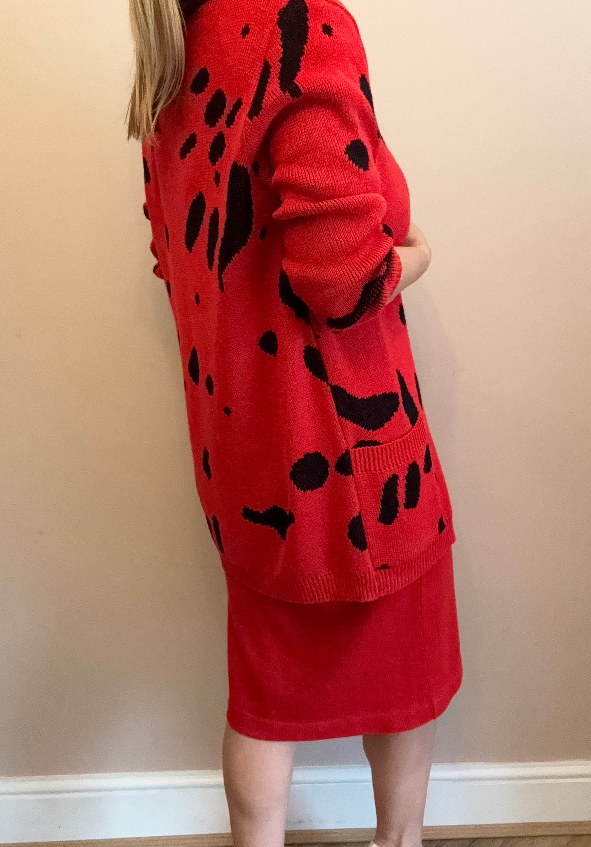Neiman Marcus 1980s two piece knit set