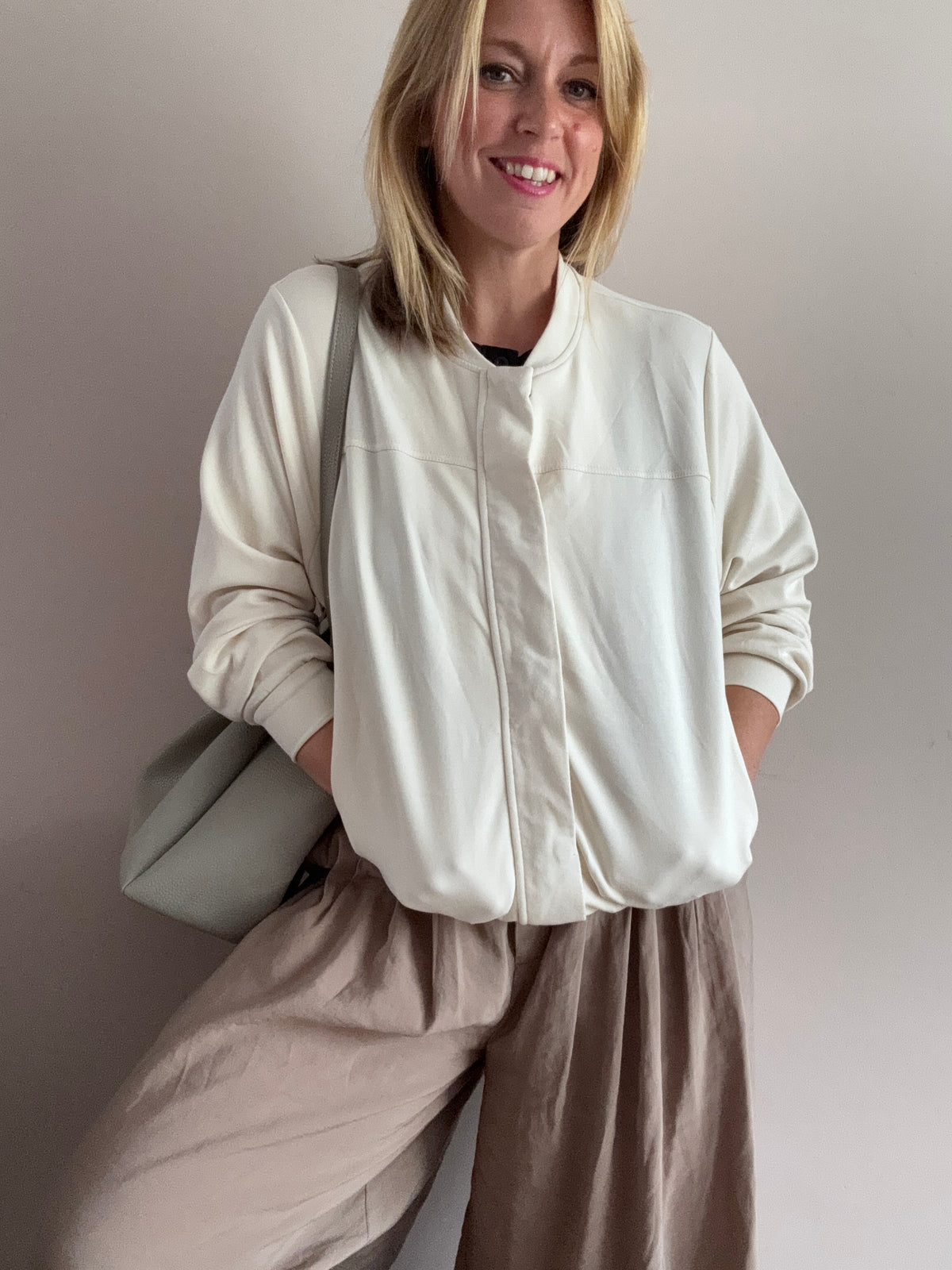 Soft Zip-Up Bomber Jacket