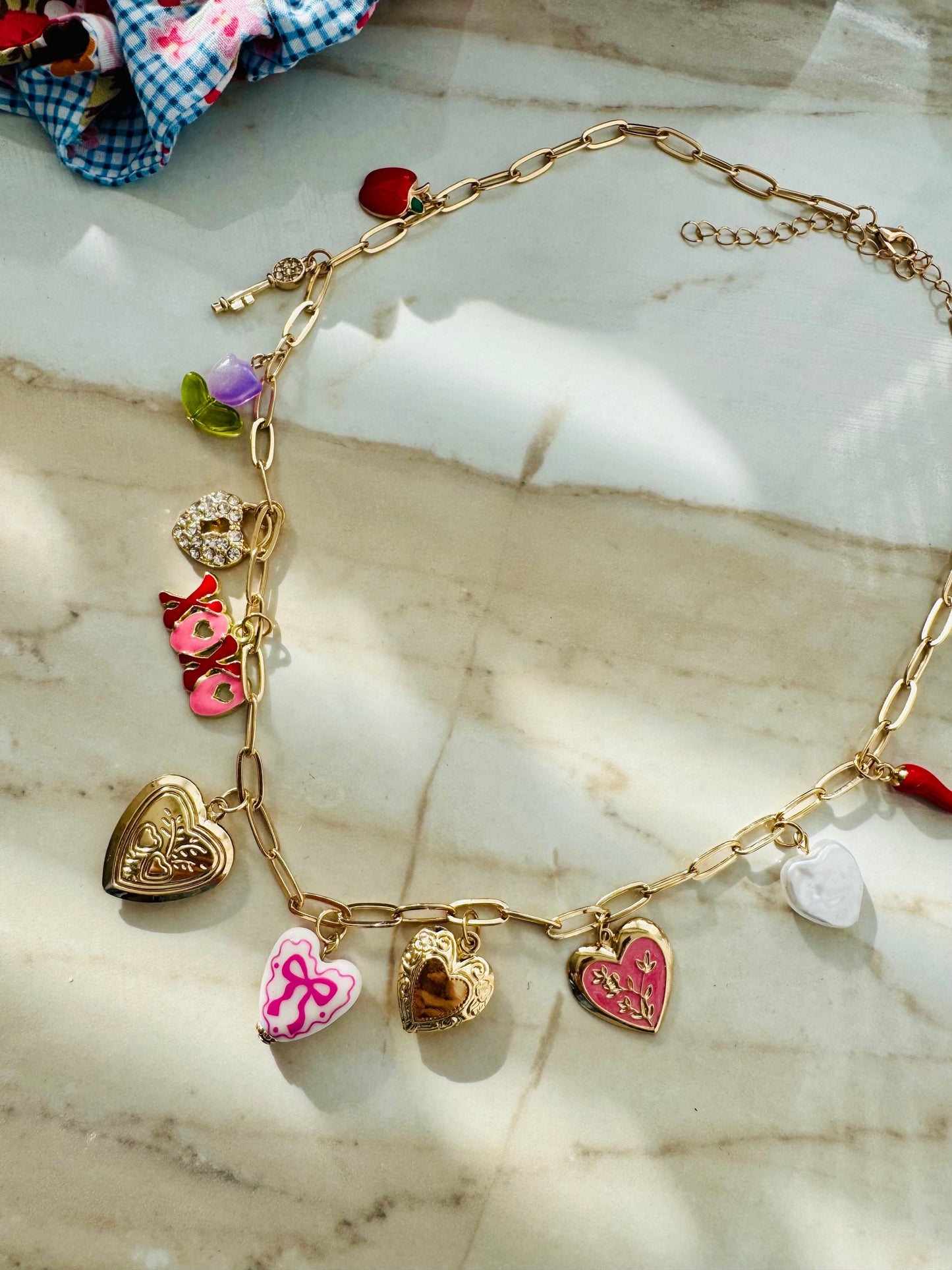 ‘Love & Hearts’ necklace