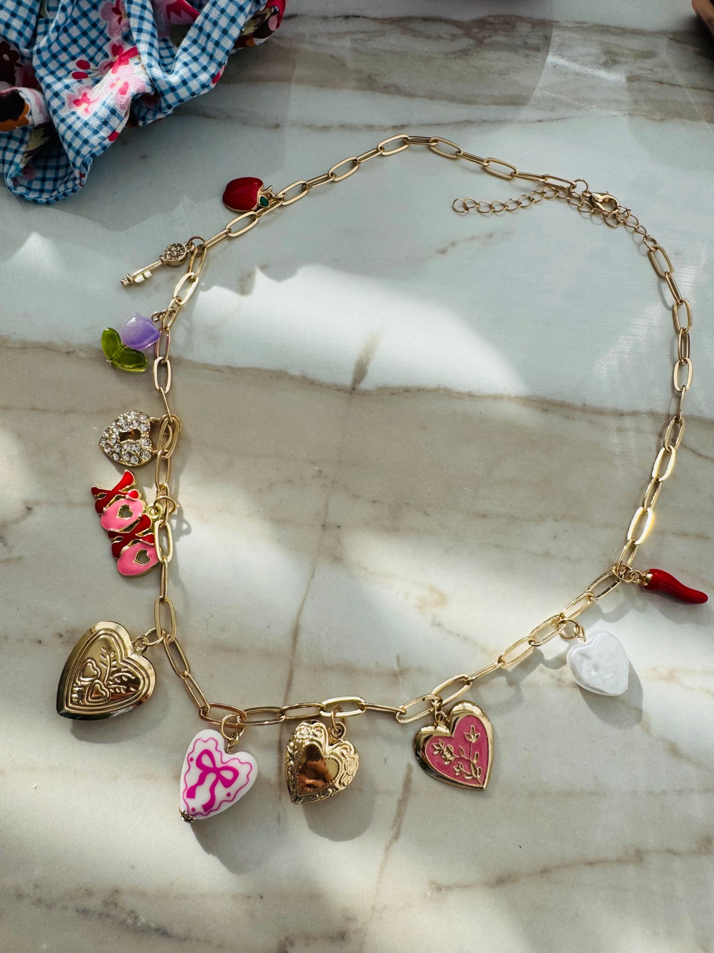 ‘Love & Hearts’ necklace