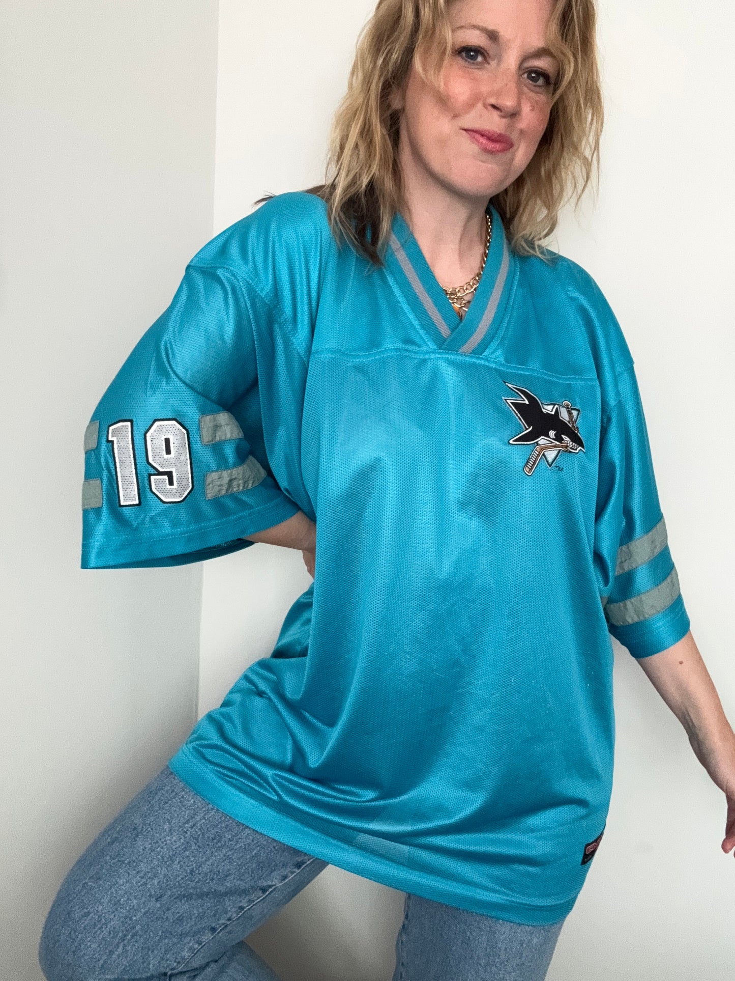 Vintage 1990s NHL hockey jersey