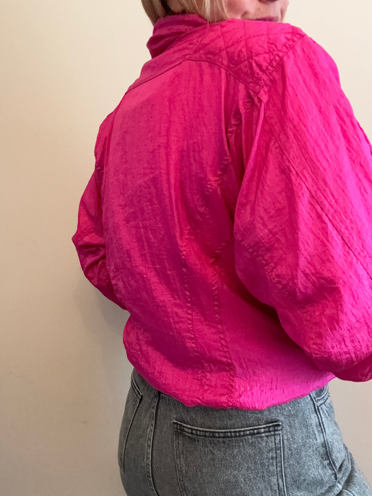 Vintage Pink Windbreaker