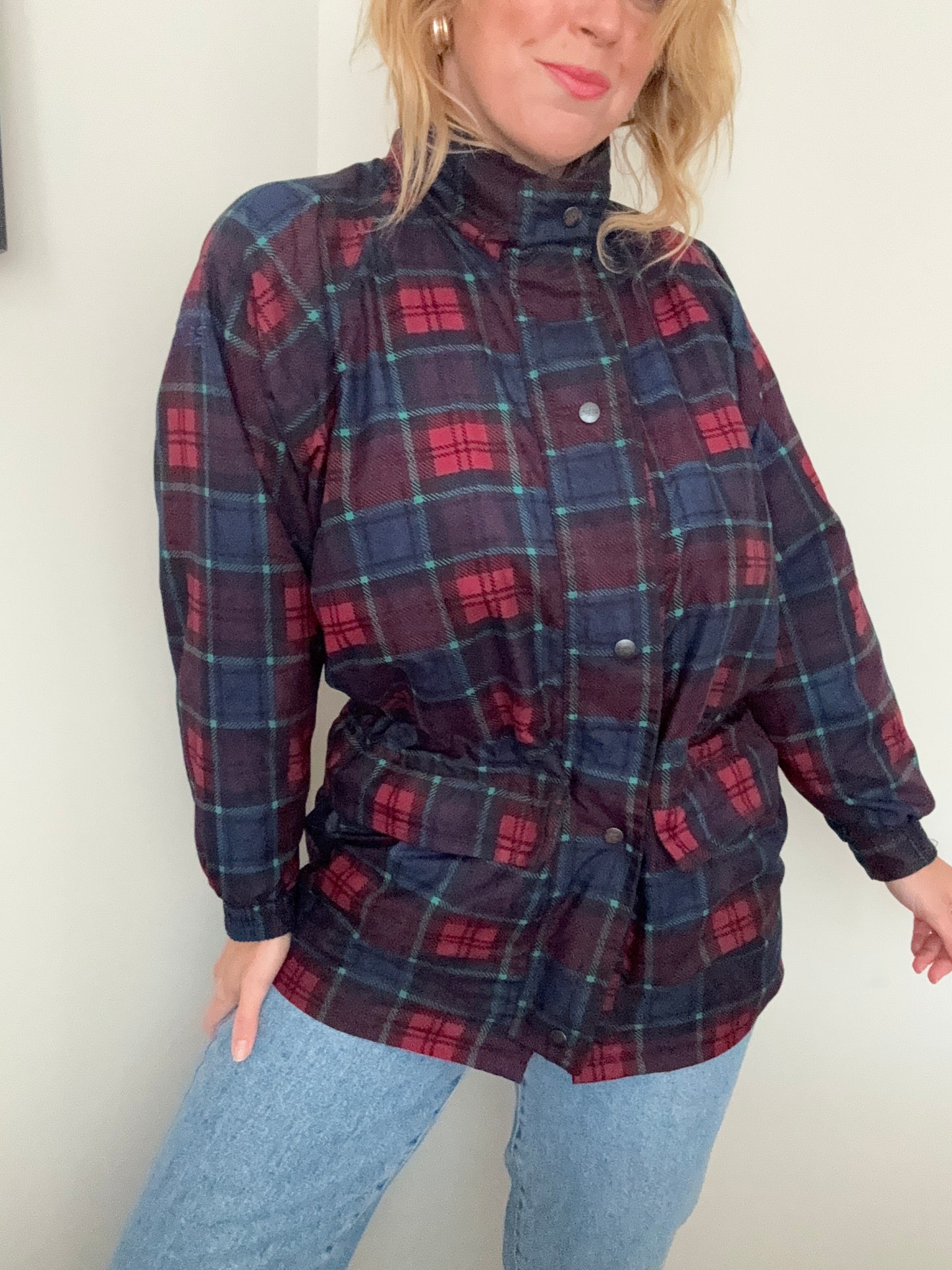 Vintage ‘Cape Crest’ tartan jacket