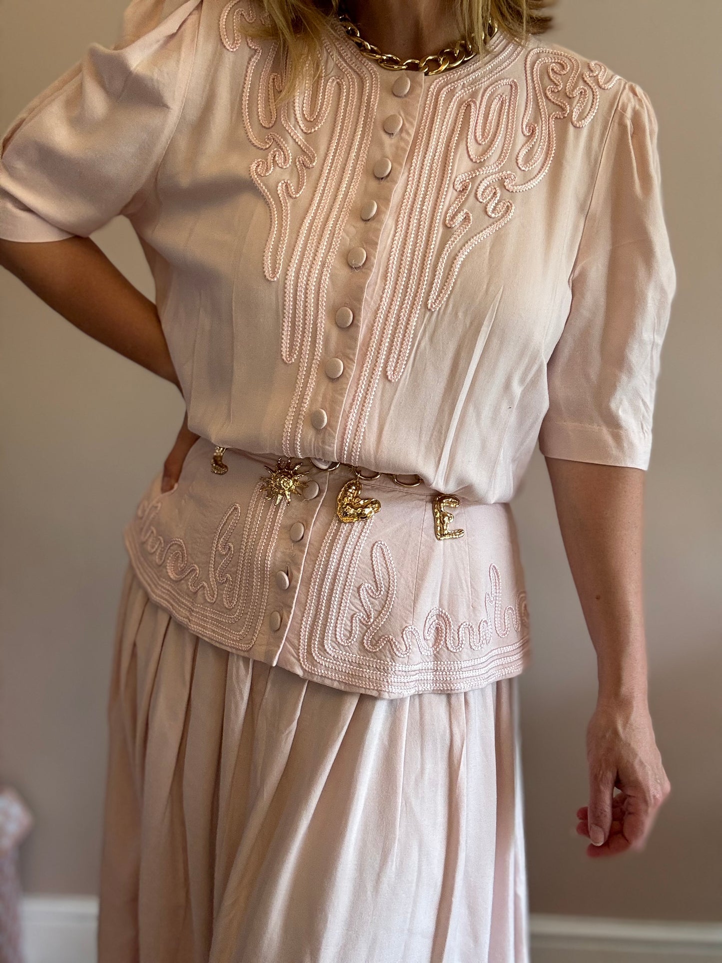 Vintage Pink Dress