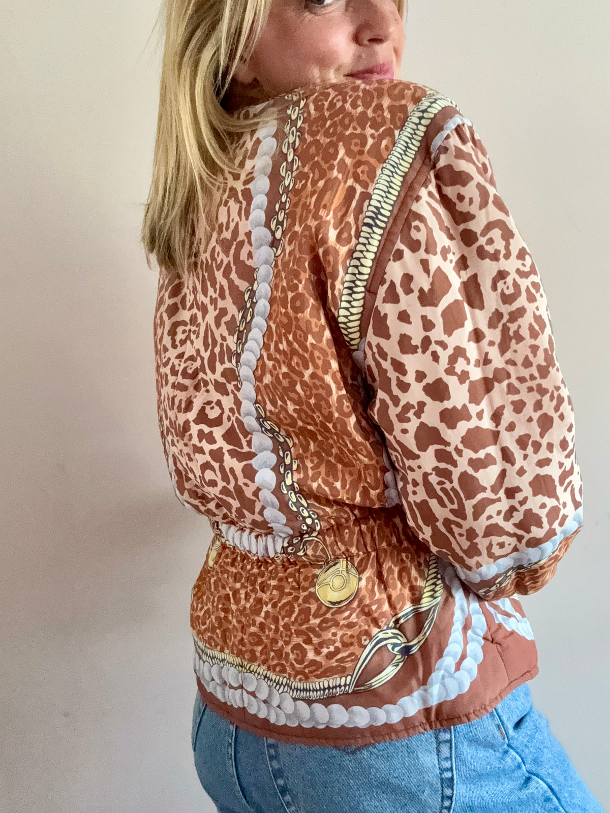 Betty Barclay vintage 1980s bomber jacket