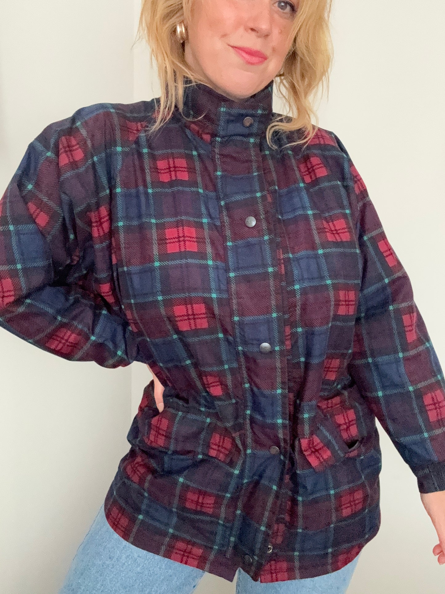 Vintage ‘Cape Crest’ tartan jacket