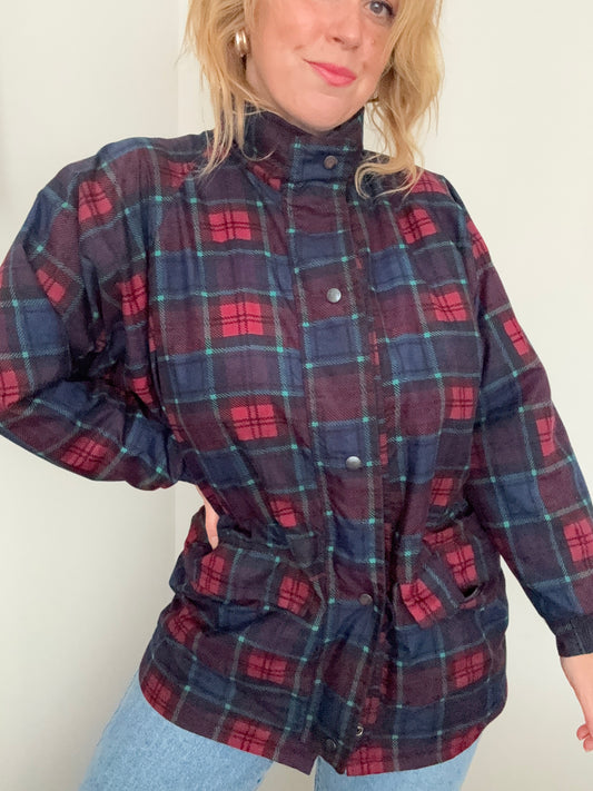 Vintage ‘Cape Crest’ tartan jacket