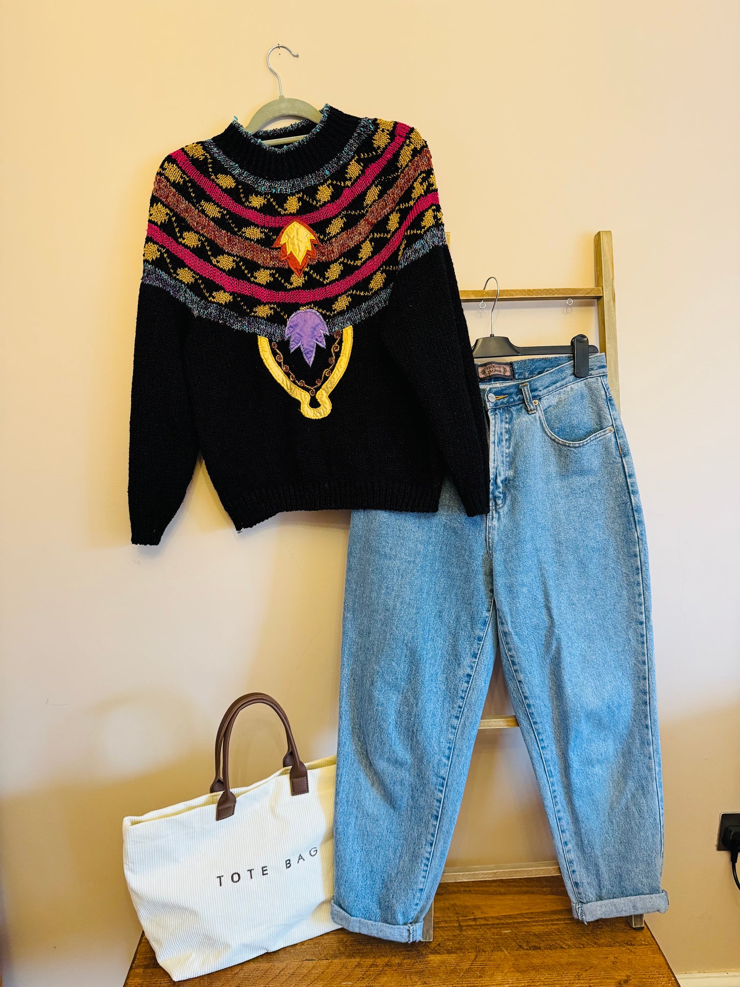 Vintage ‘chain’ jumper