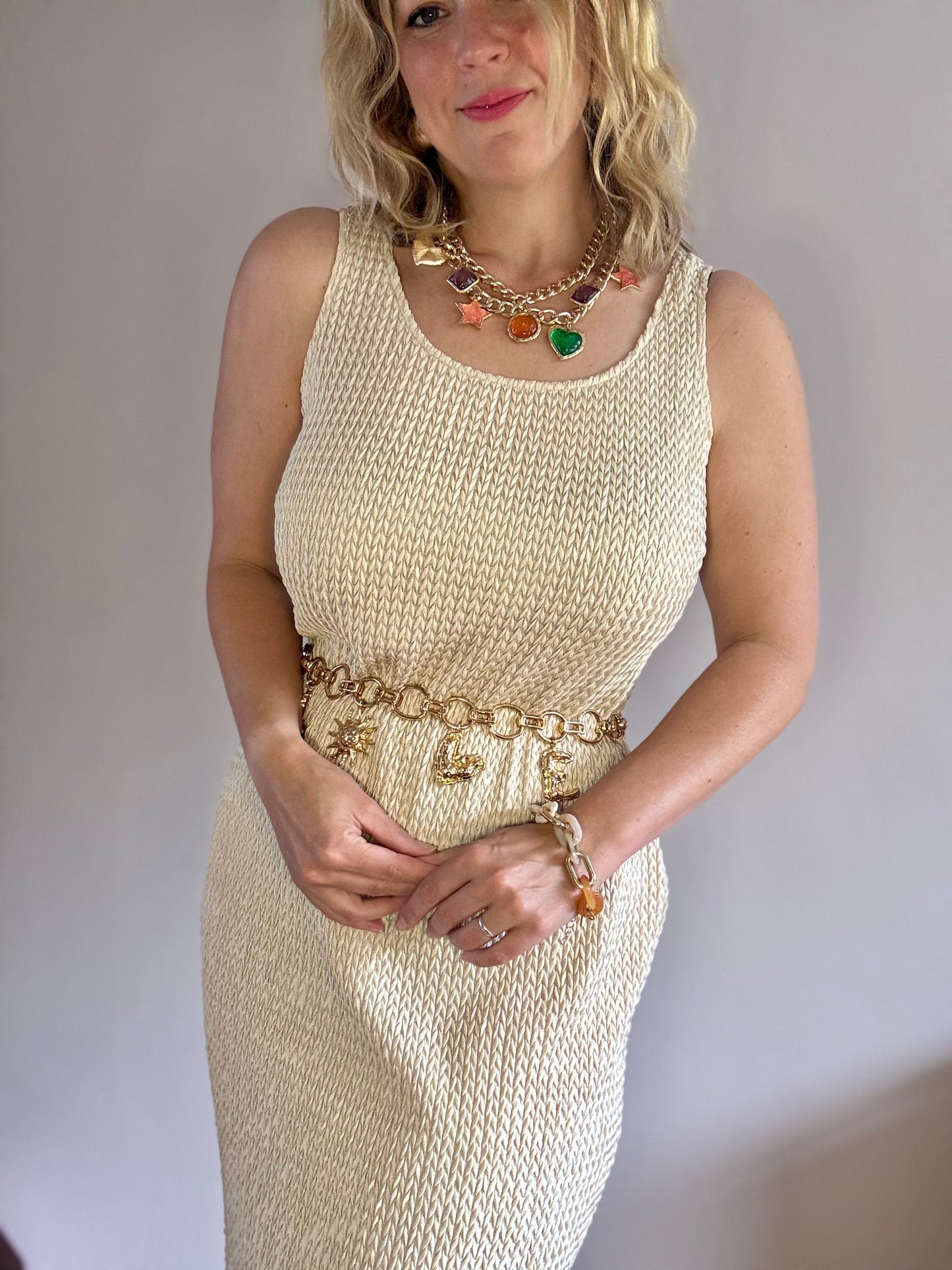 Vintage ‘1980s rope’ dress