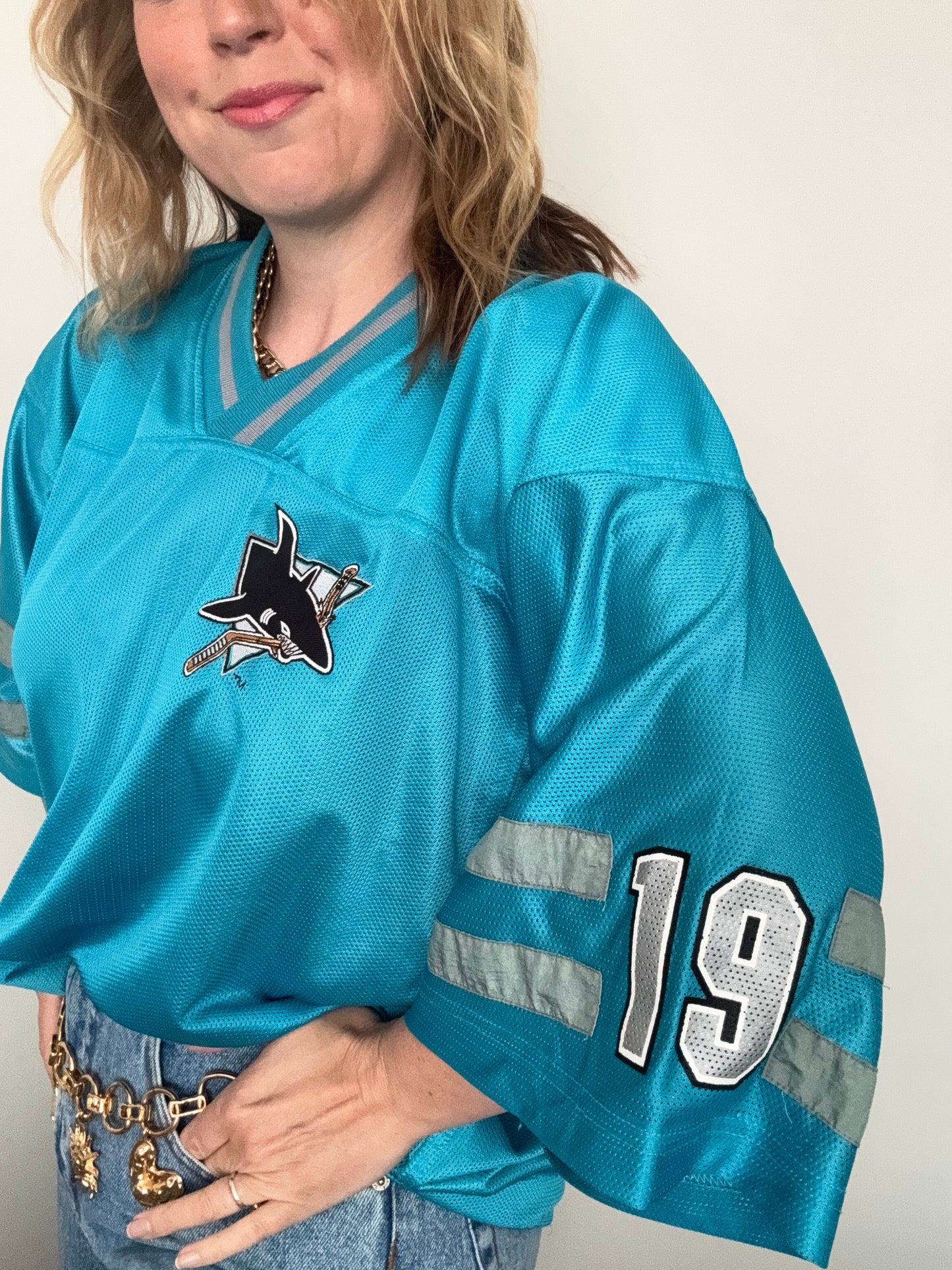 Vintage 1990s NHL hockey jersey