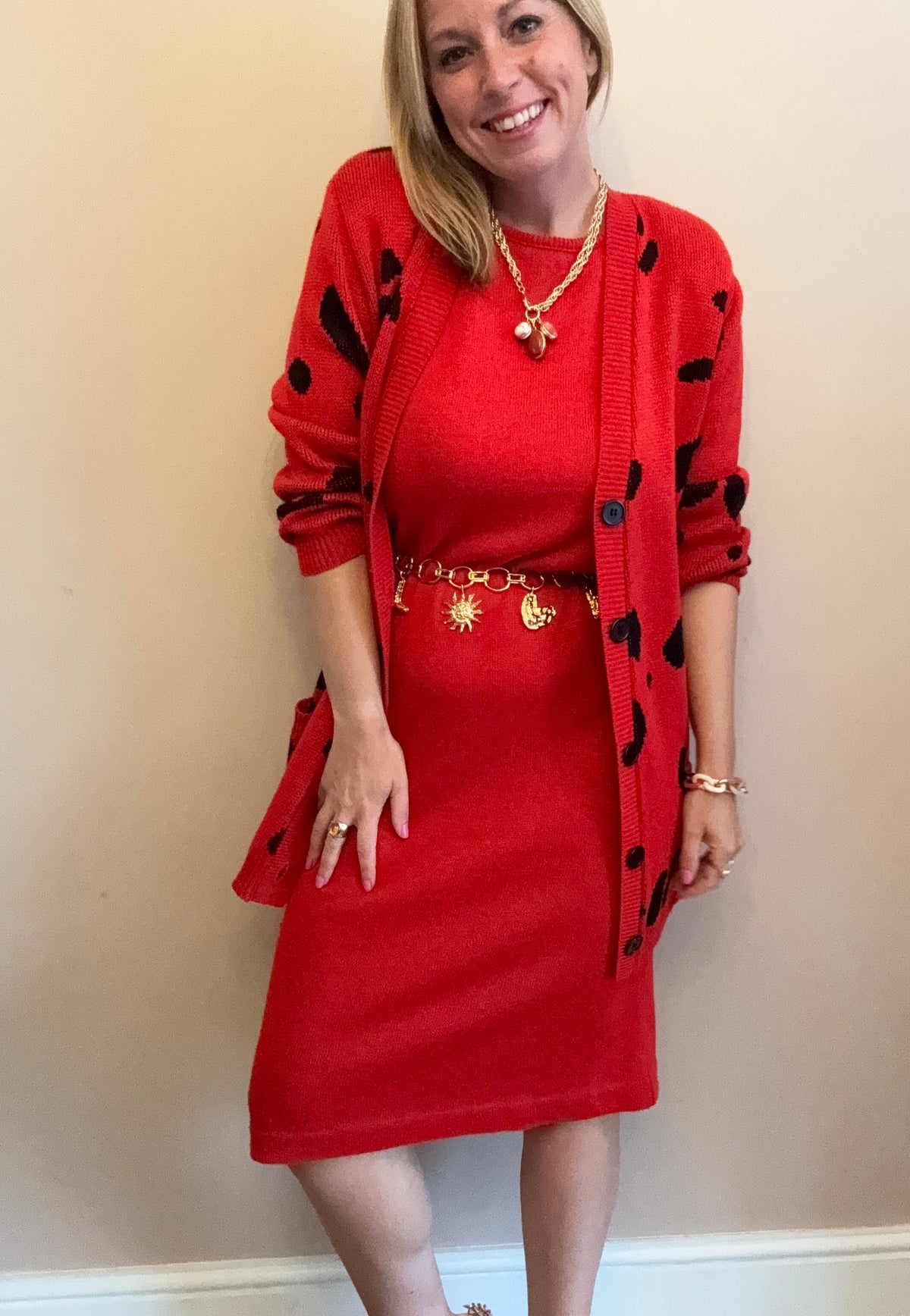 Neiman Marcus 1980s two piece knit set
