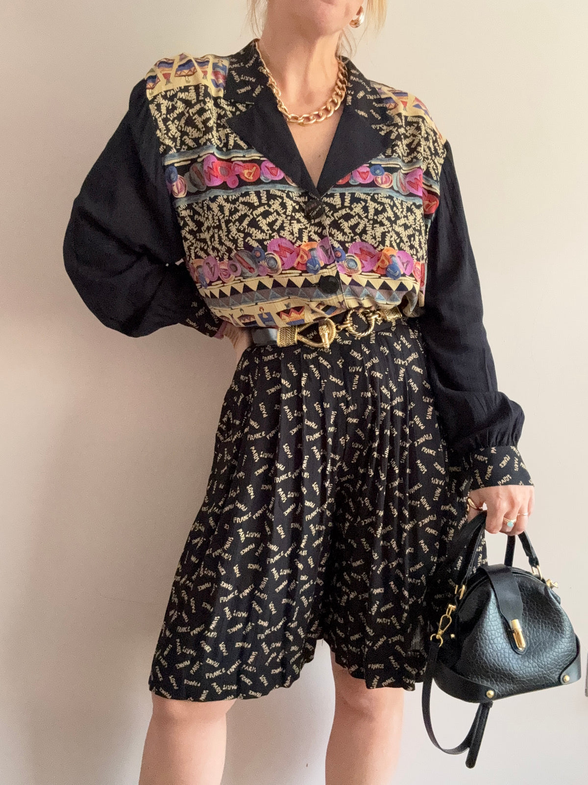 Vintage 1990s ‘statement’ two piece coord