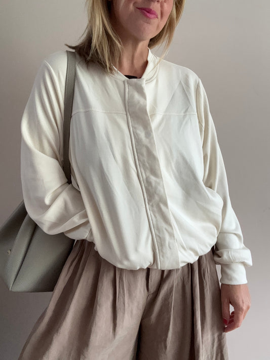 Soft Zip-Up Bomber Jacket