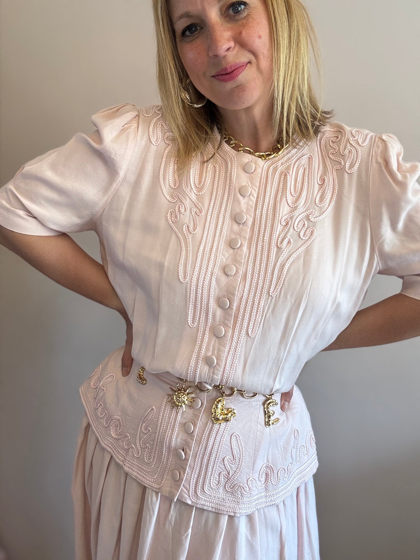 Vintage Pink Dress