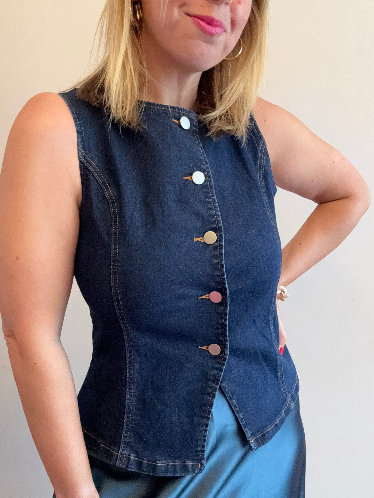 Denim Waistcoat