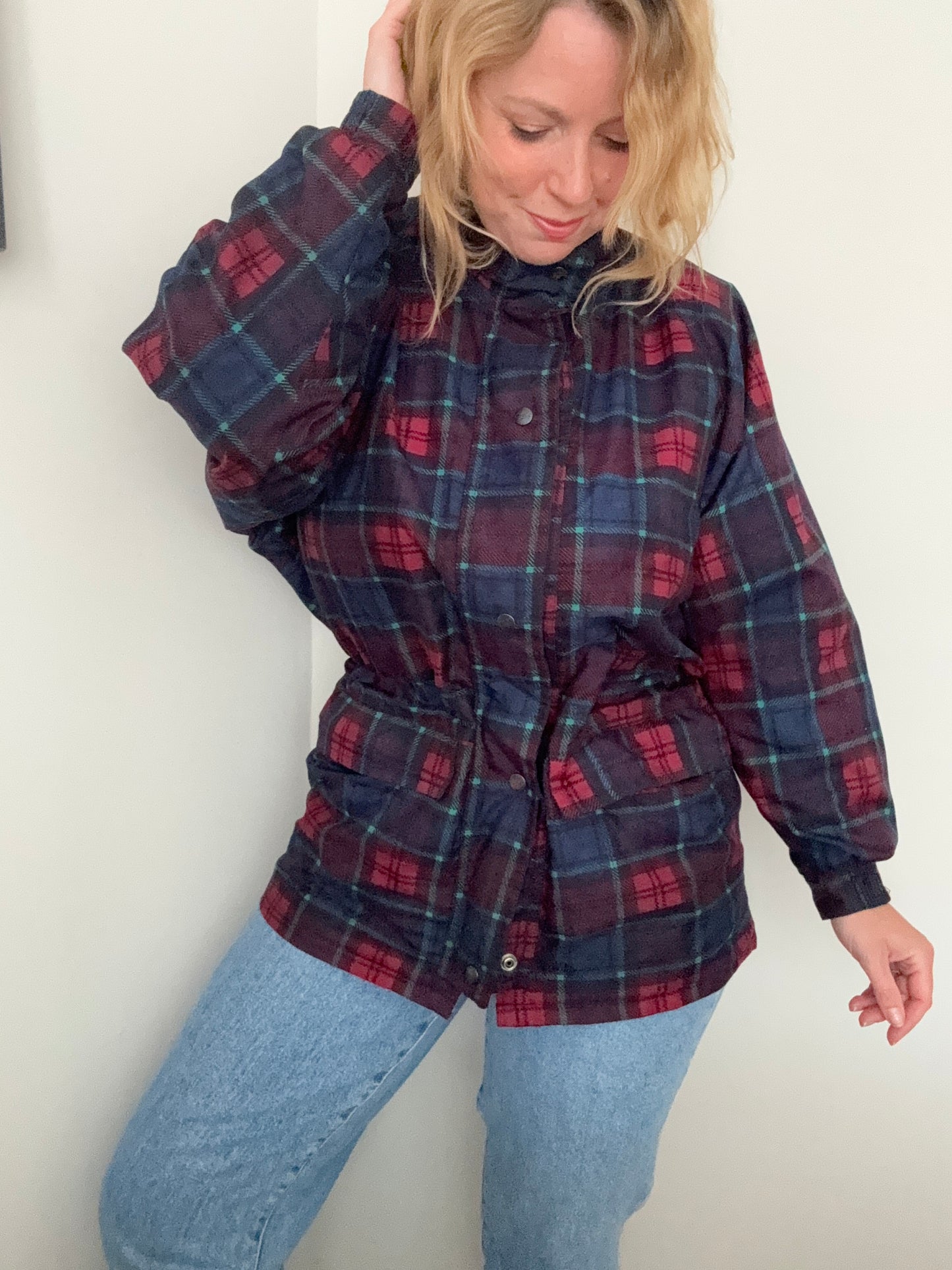 Vintage ‘Cape Crest’ tartan jacket