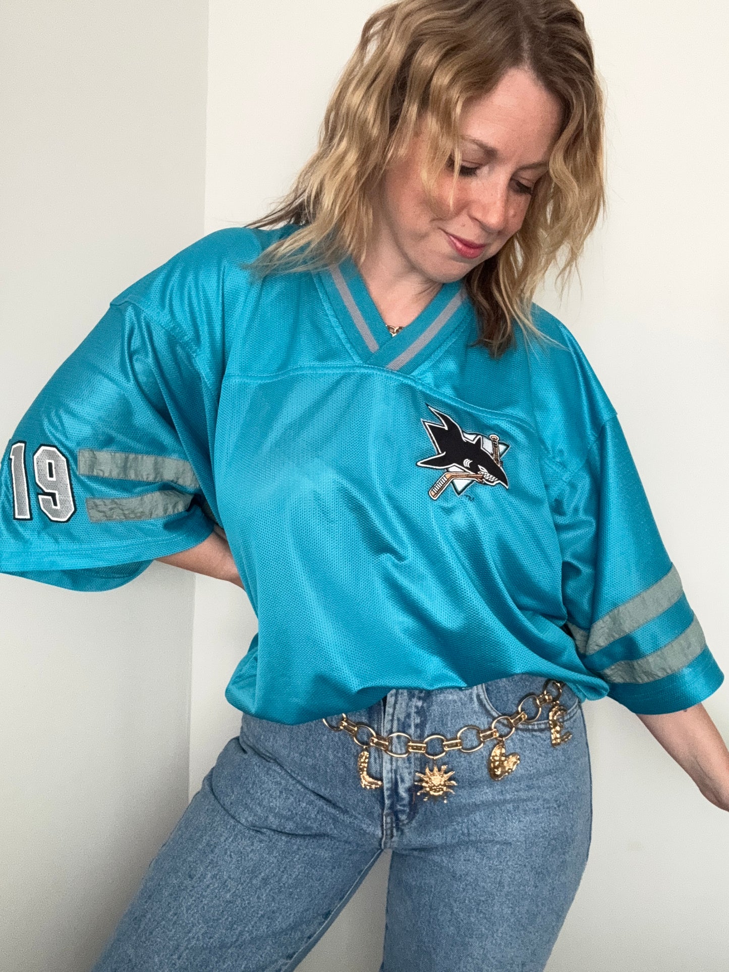 Vintage 1990s NHL hockey jersey