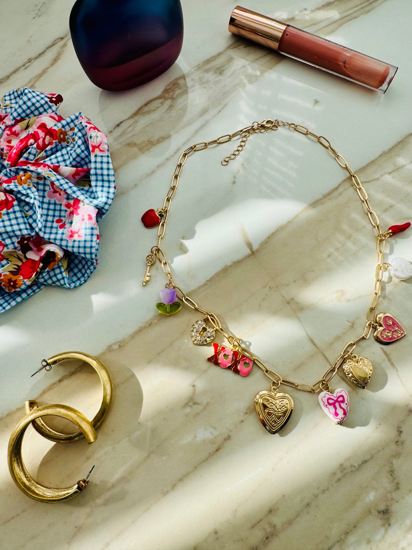‘Love & Hearts’ necklace