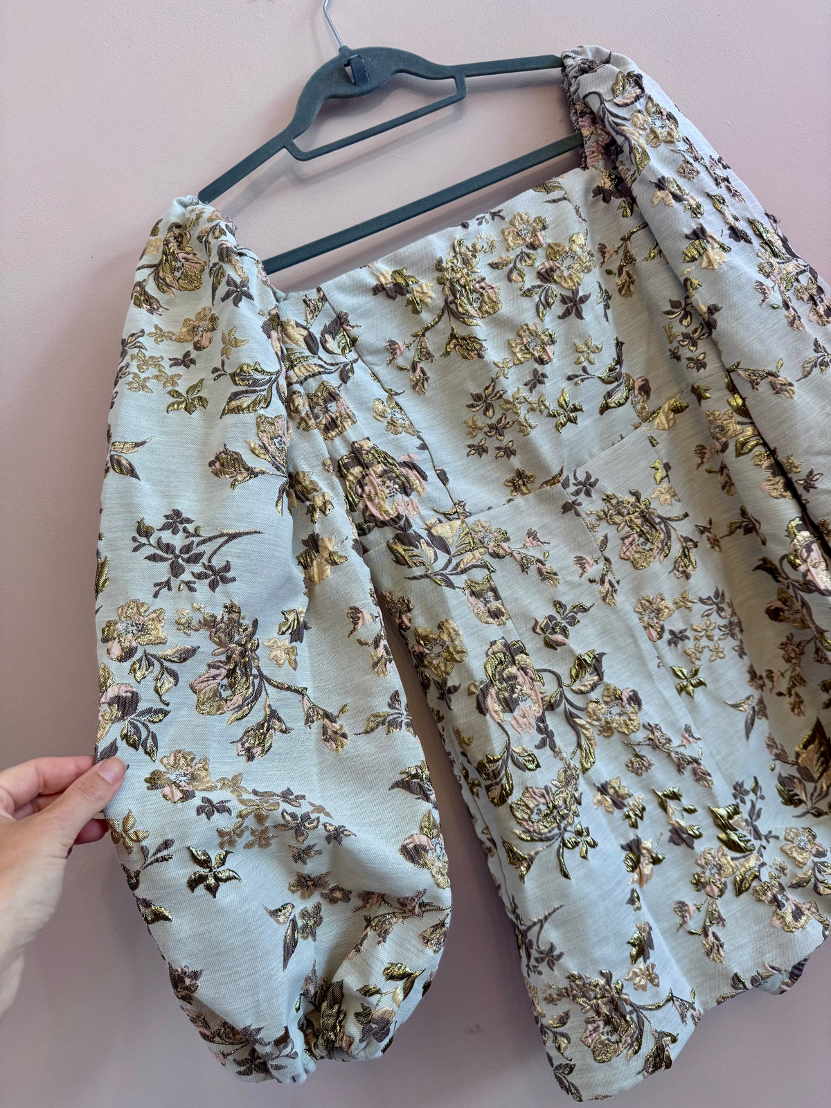 Jacquard ‘River Island’ playsuit