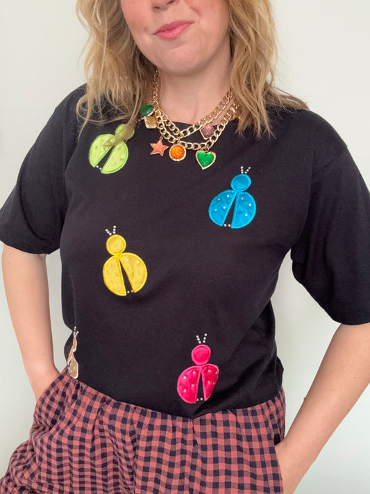 Vintage appliqué t-shirt