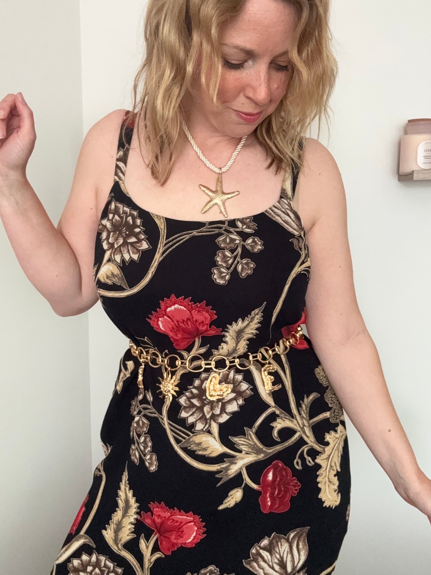 Vintage 1990s maxi slip dress