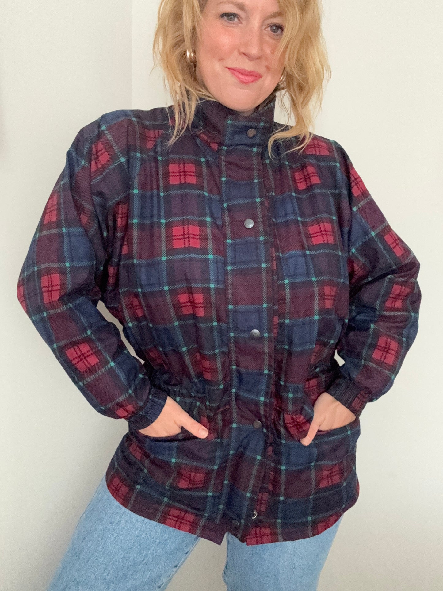 Vintage ‘Cape Crest’ tartan jacket