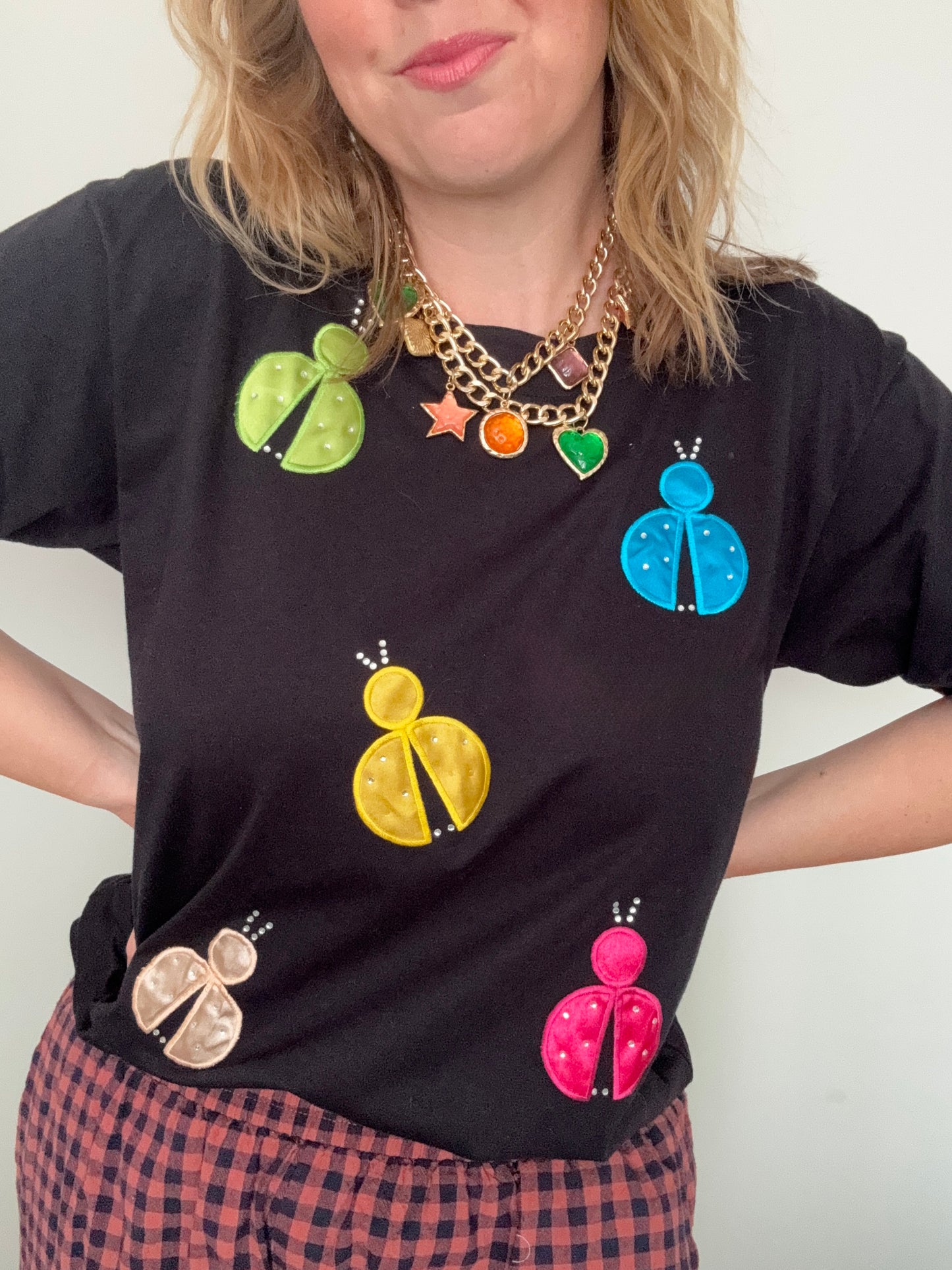 Vintage appliqué t-shirt