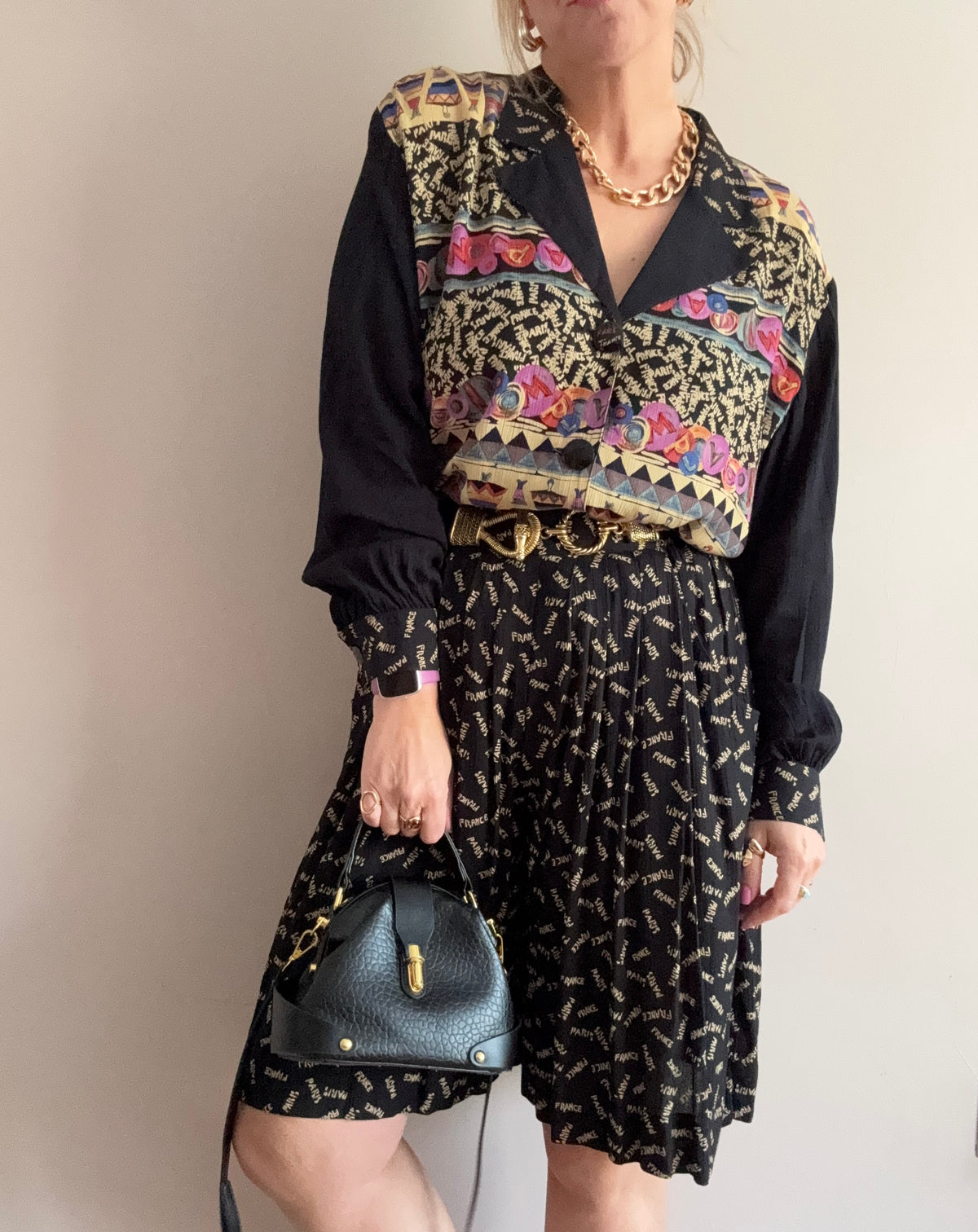 Vintage 1990s ‘statement’ two piece coord