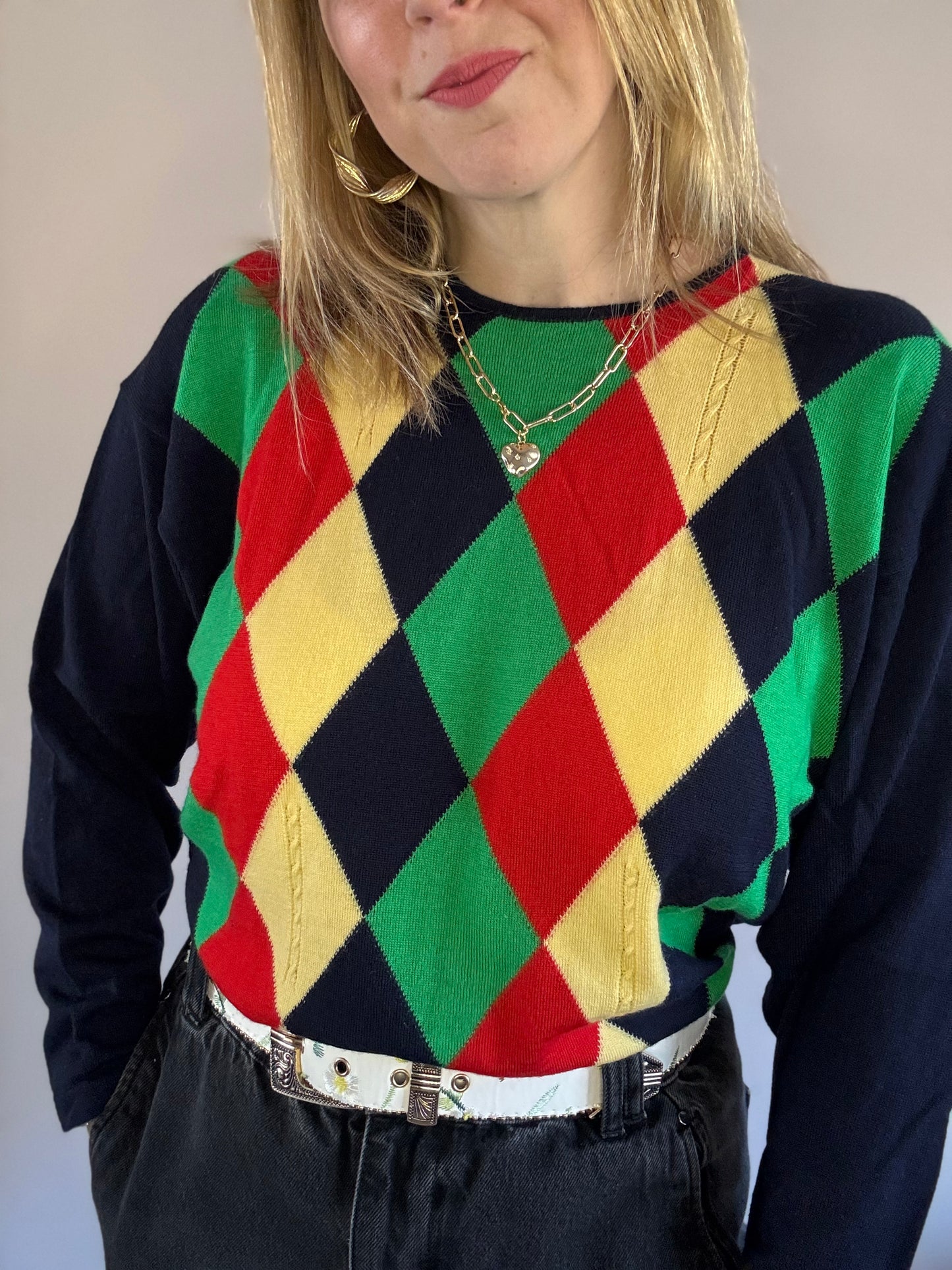 Vintage Pure New Wool Jumper